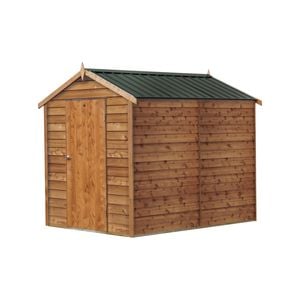 Cedar Shed 1.89 x 2.4m Sherwood Steel Roof Shed