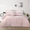 Bianca Alden Blush Quilt Cover Set Super King
