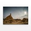 A Mountain Silhouette and a Sky  Print 100% Australian Made 75 x 50cm  (Stretched)