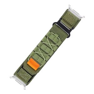 Rugged Military Tactical Nylon Braided Sport Band For Samsung Galaxy Watch Ultra 47mm - Green