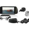 Elinz 7" Rearview Monitor Caravan 2 Reversing Camera 4PIN System Kit CCD Trailer cable - 7.0" | Wired Transmission | 4PIN System
