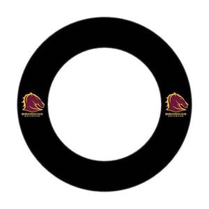 NRL Broncos Dartboard Surround Brisbane Team Design Universal Fit