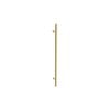 Zanda 900mm Satin Brass Back To Back Round Profile Pull Handle 7092BBSB