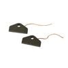 Tumble Dryer Moisture Sensor Carbon Brushes X2 (set) 05153702. Suits Miele