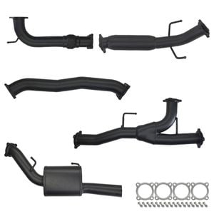 Ignite Exhausts Cat Back For Nissan Y62 Patrol Series 5 5.6l V8 3 Inch With Mid Section Hotdog 409 Stainless Steel