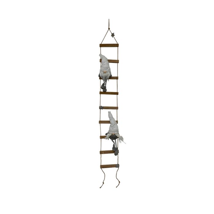 Colours Of Christmas Sparkle Gnome 177x25cm Sitting Rope Ladder