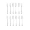 Tablekraft Elite Stainless Steel Cake Forks - Set 12