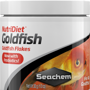 Seachem NutriDiet Goldfish Flakes w/ Probiotics 30g (SC1062)
