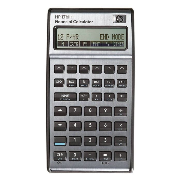 Hp 17bii+ Financial Calculator