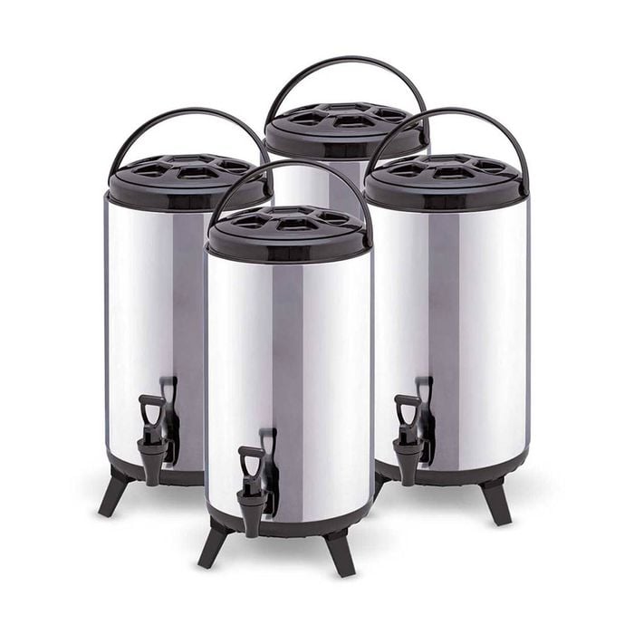 SOGA 4X 8L Portable Insulated Brew Pot with Dispenser