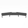 Ufurniture Dual Monitor Stand Riser Wood Adjustable Black
