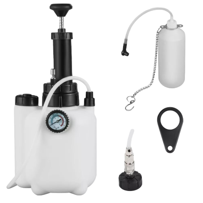 Provecta 3 L Brake Bleeder And 1 L Clutch Bleeding Tool Kit With Adapter