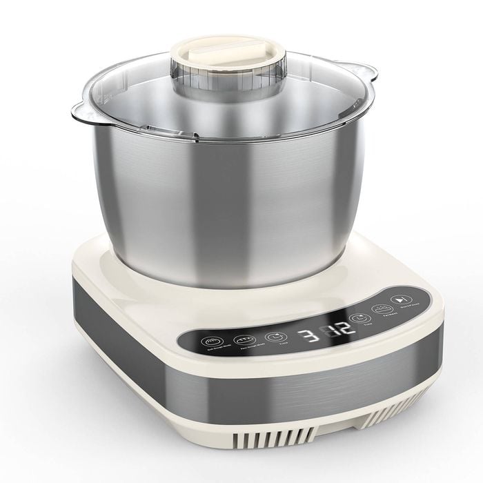 ADVWIN Electric Dough Maker 7L with Kneading & Ferment Function, Beige