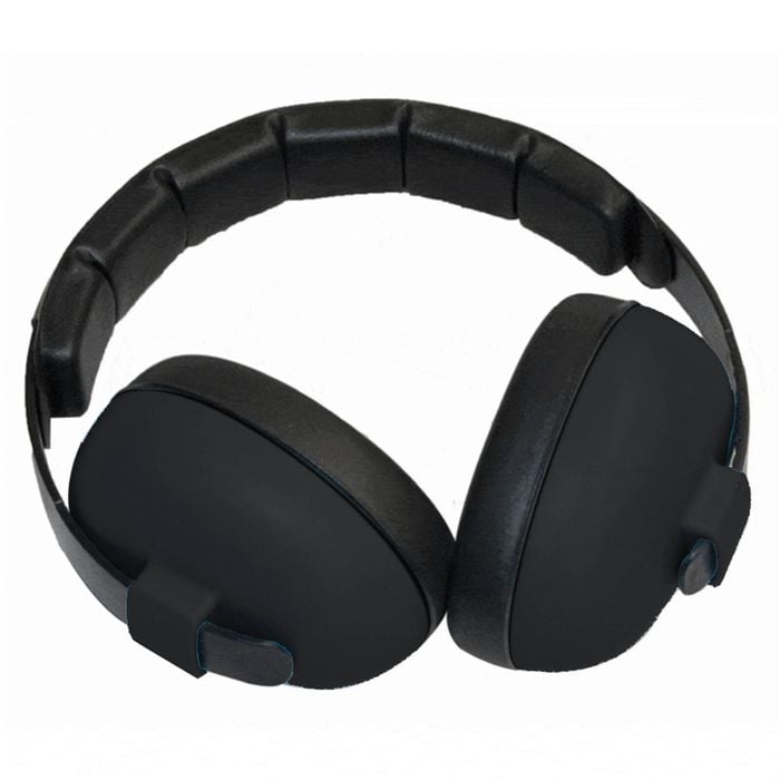 Banz Mini Ear Muffs for 3 Months+ Black