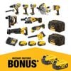 DeWALT 18V XR 10 Piece Combo Kit DCZ1085P3-XE