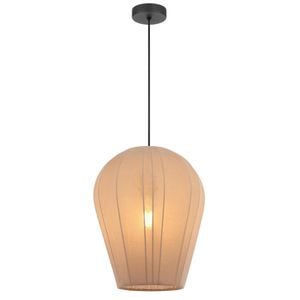 Telbix Birget Modern Pendant Hanging Lamp Light Fabric Metal Coffee