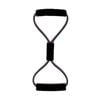Figure 8 Exerciser For Upper And Lower Body Training - Black - X-extra Firm