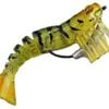 Zerek Live Shrimp - 50mm Pre Rigged Lumo Eyes - 01 Colour - Kevlar Jointed Body