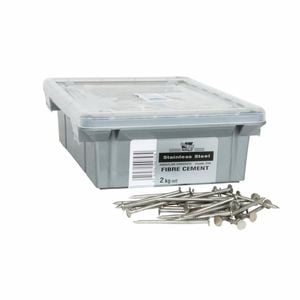 NZ Nail Hardiflex Flat Head 40 x 2.8mm 2kg 316 S/S Nail