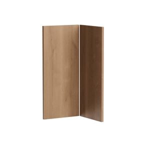 Kaboodle Cajun Oak Modern Corner Base Cabinet Doors - 2 Pack