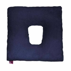 Square Donut Cushion - Seat Comfort Pad for Chairs - Navy - Ubio