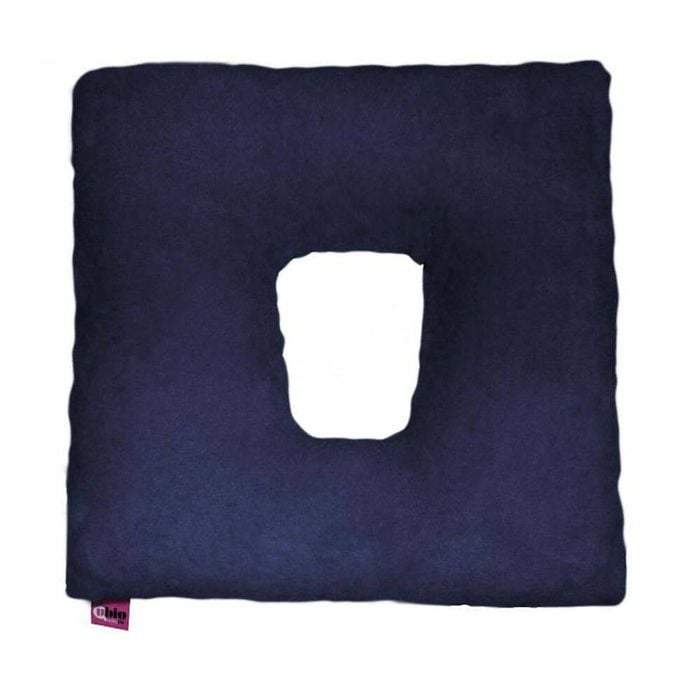 Square Donut Cushion - Seat Comfort Pad for Chairs - Navy - Ubio