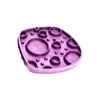 West Paw Bubbles Feast Pet Dog Lick Mat Slow Feeder Plate Tropic Red