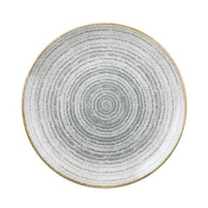 Churchill Coupe Plate Studio Prints Homespun Stone Grey 288mm