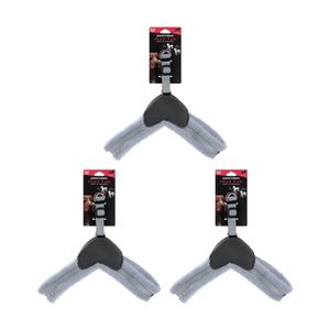 3x Paws And Claws Faux Fur Leather Pet Dog Harness Medium 30-42cm Assorted