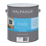 Walpamur Inside 4L White Low Sheen Interior Paint - 4L