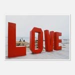 Galrie Stunning Love on the Water Fine Art Photography Poster, Poster Only, 70 x 100cm (28 x 40inch)