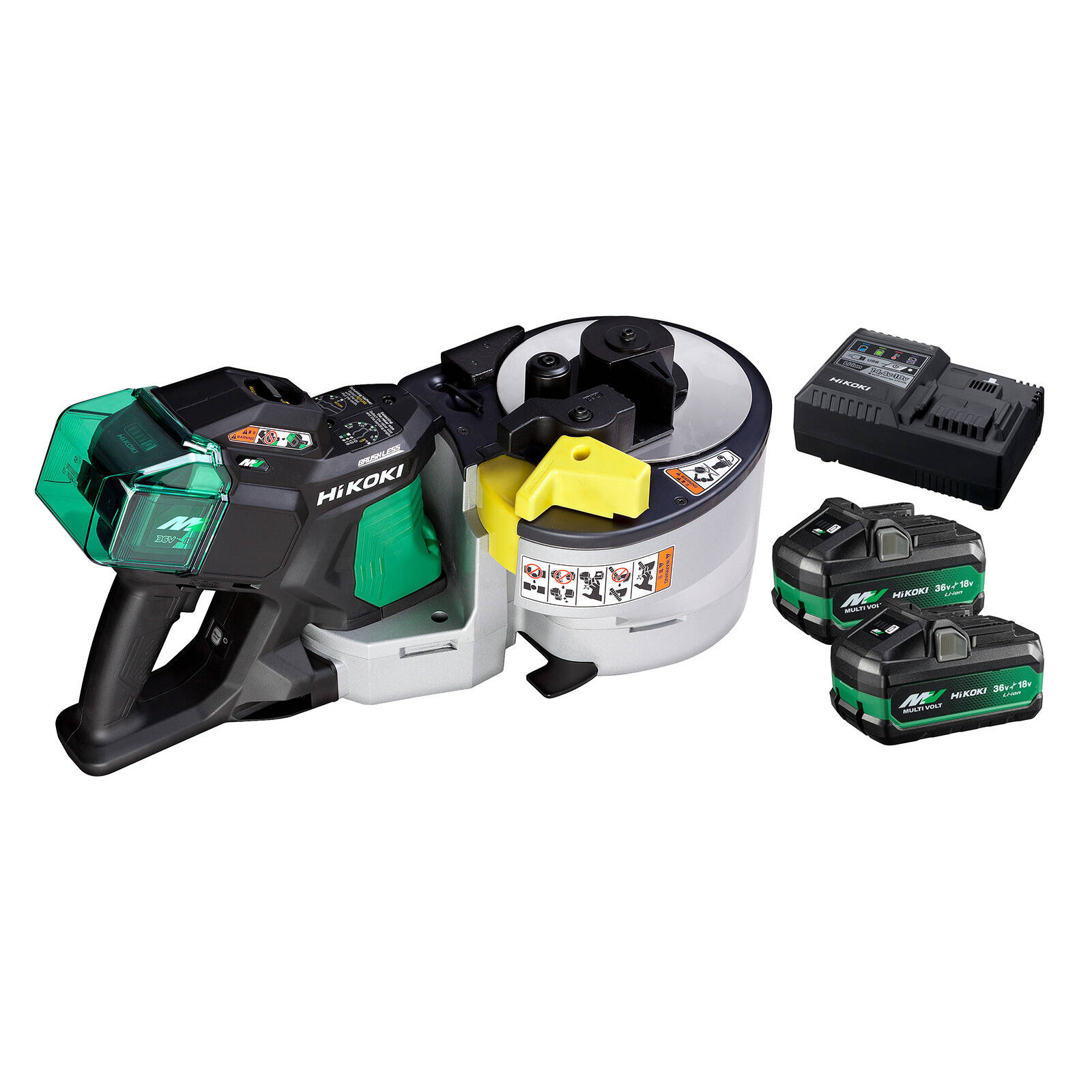 HiKOKI 36V Brushless Rebar Cutter And Bender Kit product image