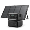 EcoFlow River 3 Max Plus Portable Power Station with one 220W Bifacial Solar Panel