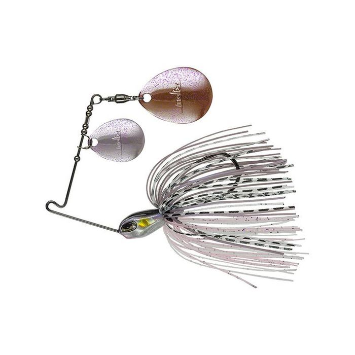 Molix FS 5/16oz Double Colorado Finess Spinnerbait Fishing Lure Purple Shiner