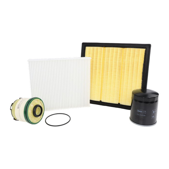 Basco 4WD Filter Service Kit For Isuzu D-Max TFR TFS MU-X RJ 3.0L Diesel 4JJ3-TCX