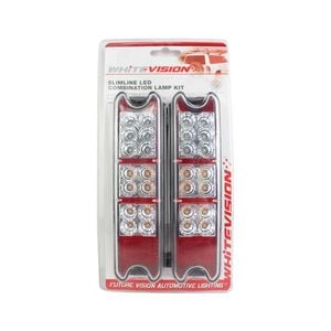Sunrise White Vision Slimline Led Combination Lamp Kit Multi Volt - Led190wv