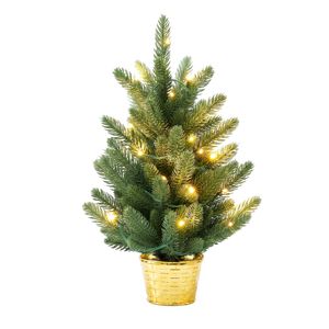 Jingle Jollys 45cm Artificial Christmas Tree  Mini Christmas Tree Warm Light