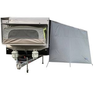 Campsmart Waterproof Caravan Privacy Screen End Wall Annexe for Roll Out Awning