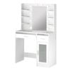 Levede Vanity Desk Makeup Table Mirror 10 Bulbs Drawers Dressing Table
