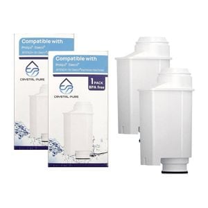2 Pack Philips Saeco Brita Intenza Talea Royal CA6702-00 Coffee Machine Water Filter Cartridge