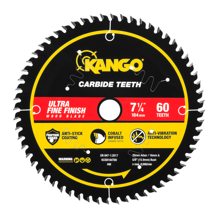 Kango 184mm 60T Wood Circular Saw Blade