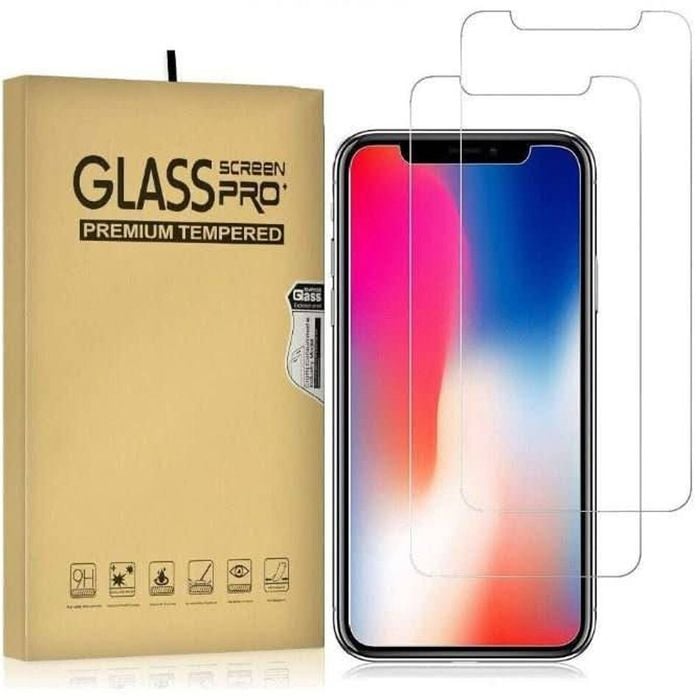 2 Pack Tempered Glass Screen Protector For Apple Iphone 12 Pro Max