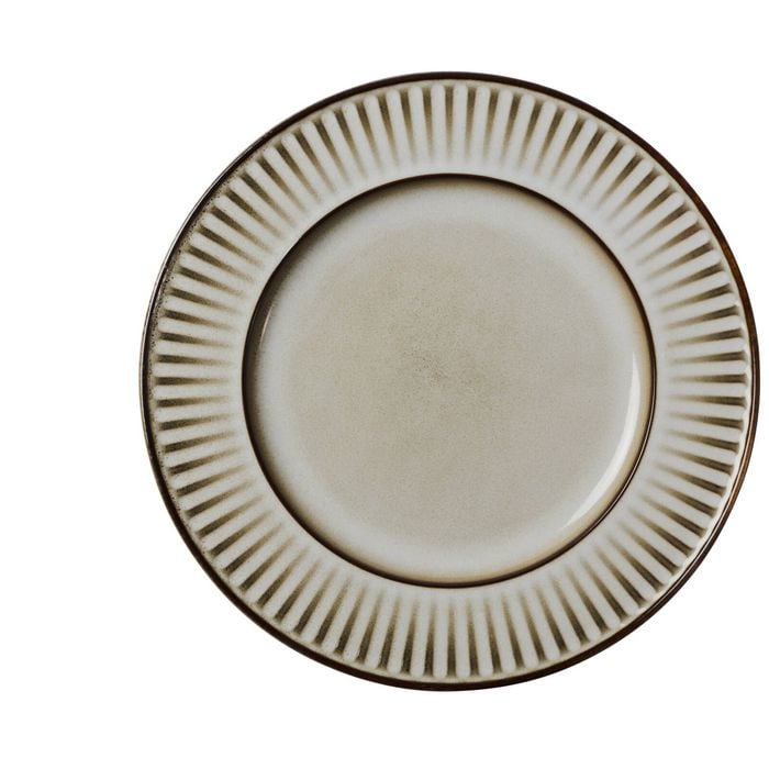 Casa Domani Durable Stoneware Leros Rim Plate Dinnerware 27cm