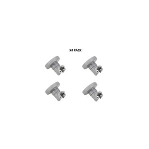 Dishwasher Upper Top Basket Wheels Kit Of X4 (rollers) 697410197kit, Suits Smeg