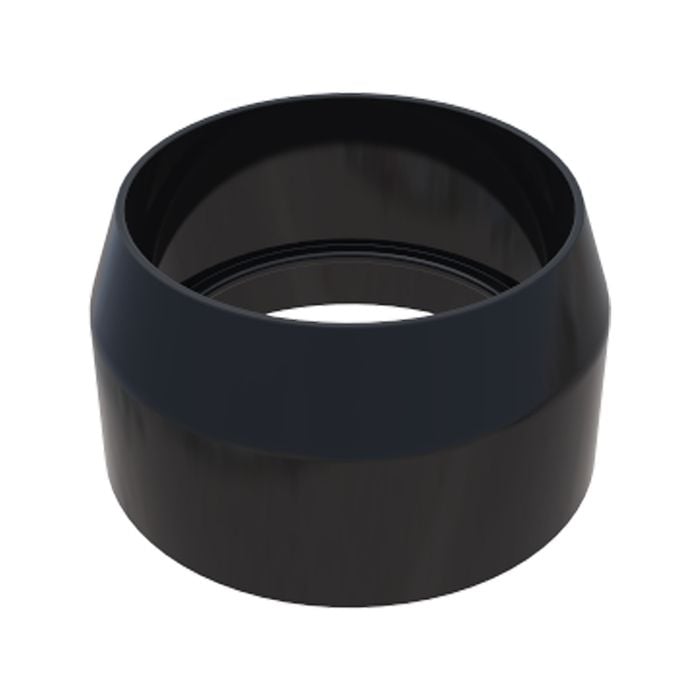 Marley 80mm to 90mm Black RP80® Adaptor