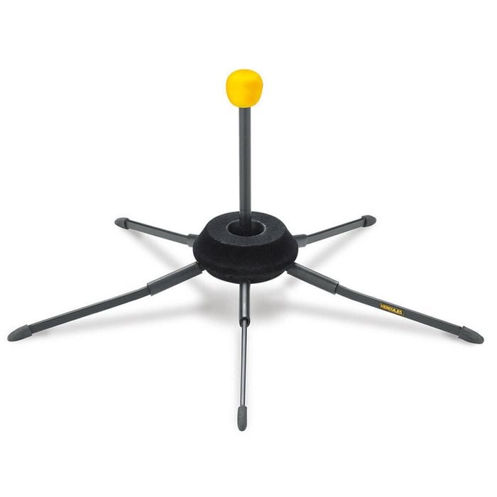 Hercules Travlite In-Bell Trumpet Stand w/ Velvet Bag