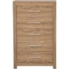 Jason 5 Drawer Chest Tallboy - Dark Oak
