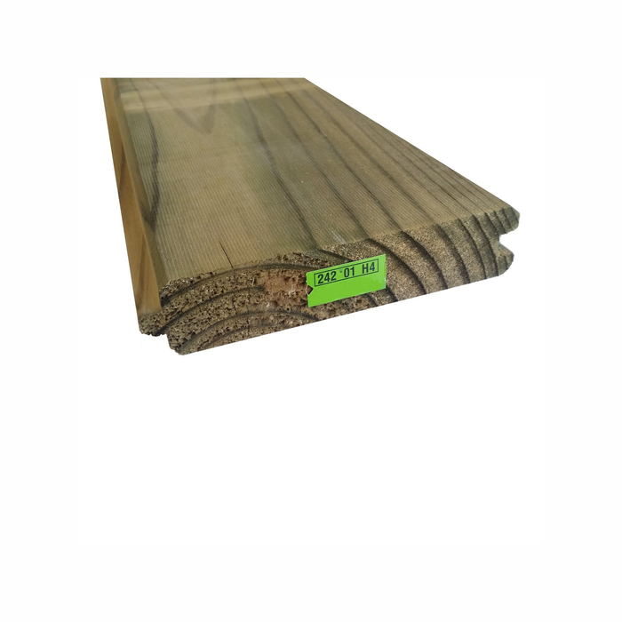 190 x 45mm H4 TGV Retaining Wall - 6m