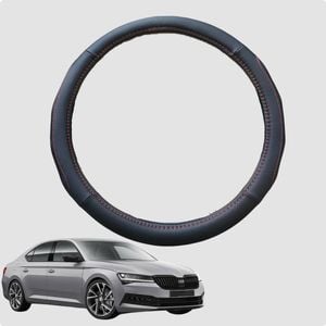 Steering Wheel Cover for Skoda Superb 2015-Current (B8 typ 3V) 38CM | Circle