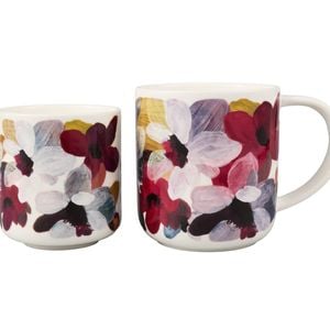 2pc Love Anna X Prudence De Marchi 180g Candle & 350ml Mug Gift Set Magnolia